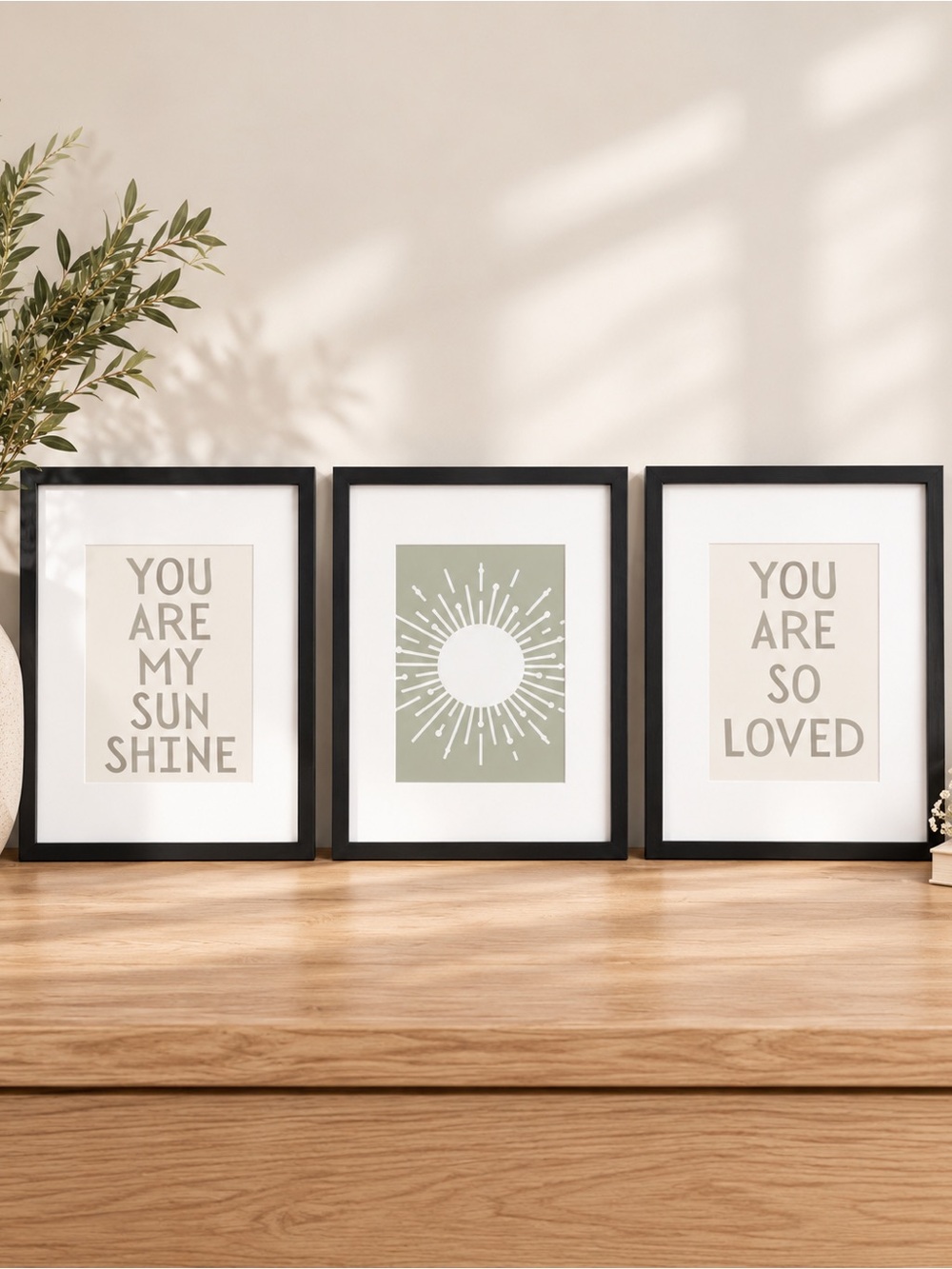 Black Framed Canvas Wall Art